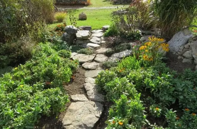 caminhos de pedra para jardim idea dicas