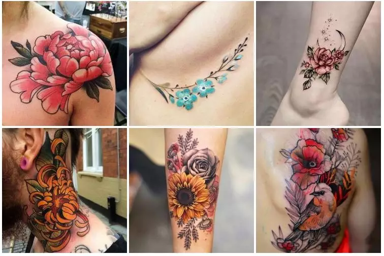 tipos de flores para tatuagem 3